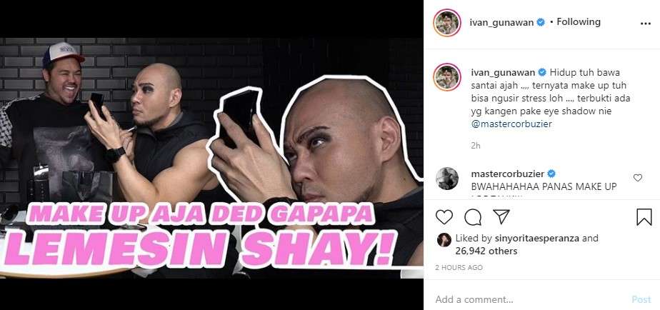 deddy corbuzier dan Ivan Gunawan