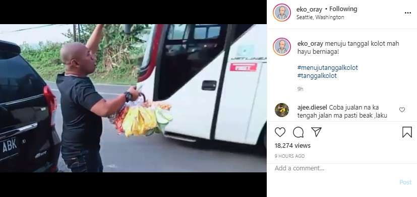 Eko pemeran Mawardi Preman Pensiun 4