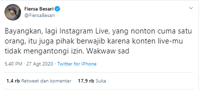 Twitter Fiersa Besari