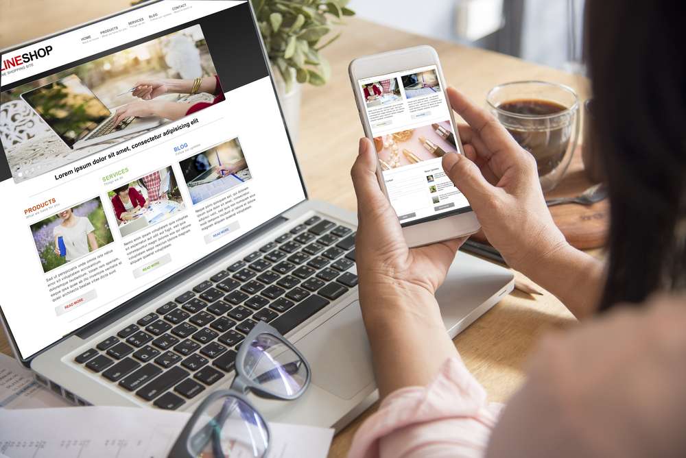 ilustrasi belanja online