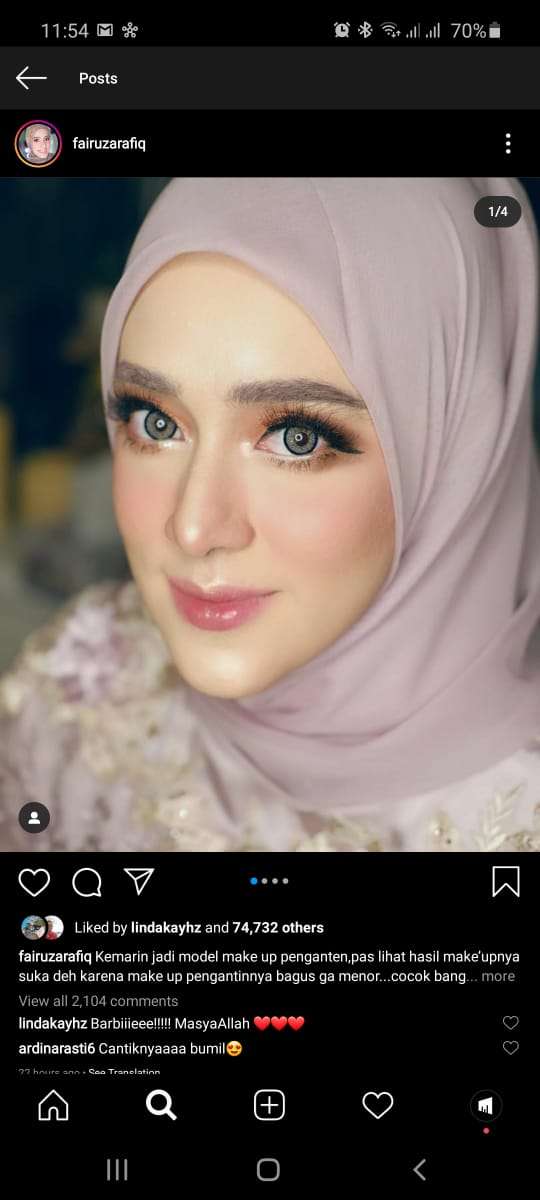 Penampilan Fairuz A Rafiq