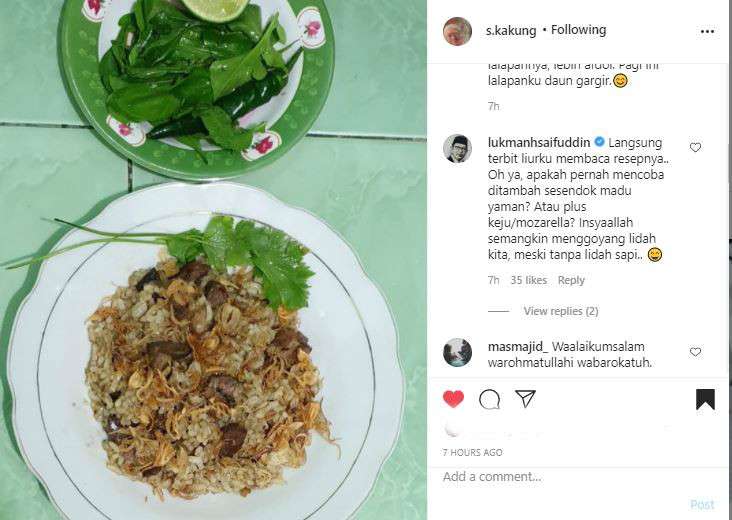 Masakan Gus Mus