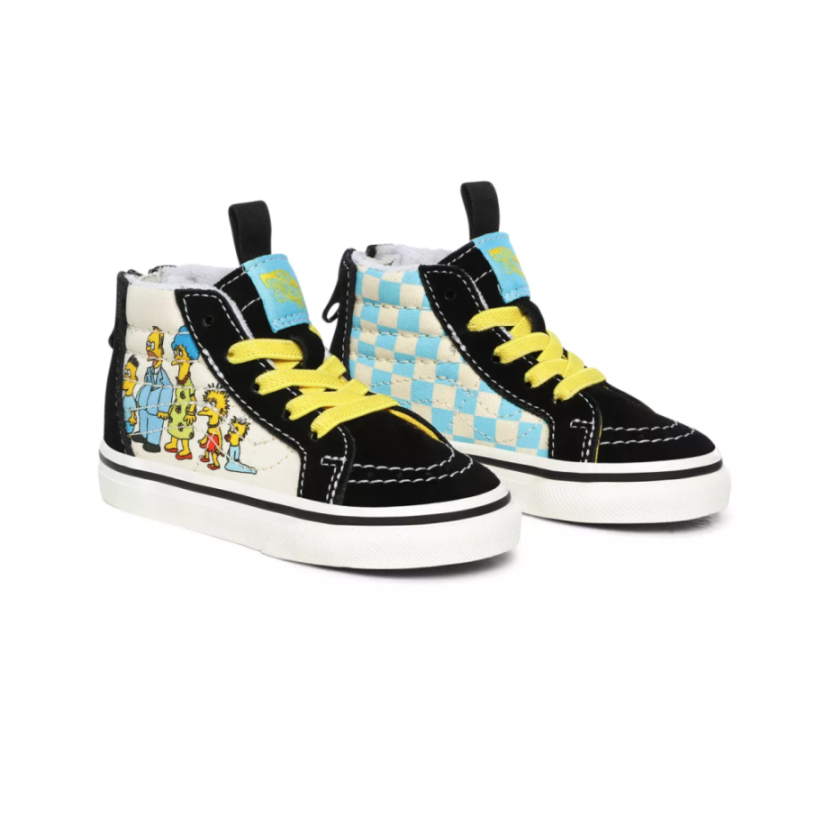 Vans x The Simpsions Toddler SK8-Hi Zip 1987-2020