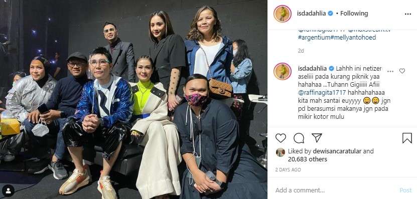 Iis Dahlia dihujat netizen