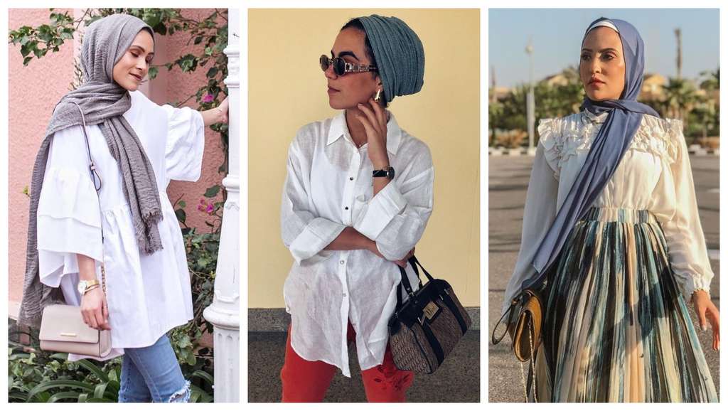 Tips Padu Padan Hijab Abu-abu