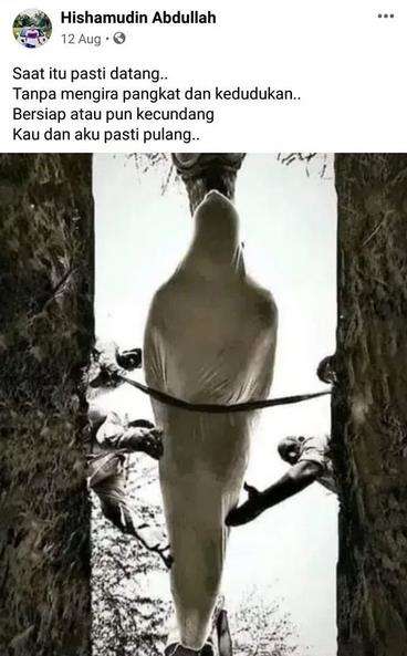 Siap atau tidak siap, kau dan aku pasti 'pulang'.