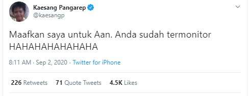 Kaesang Pangerep