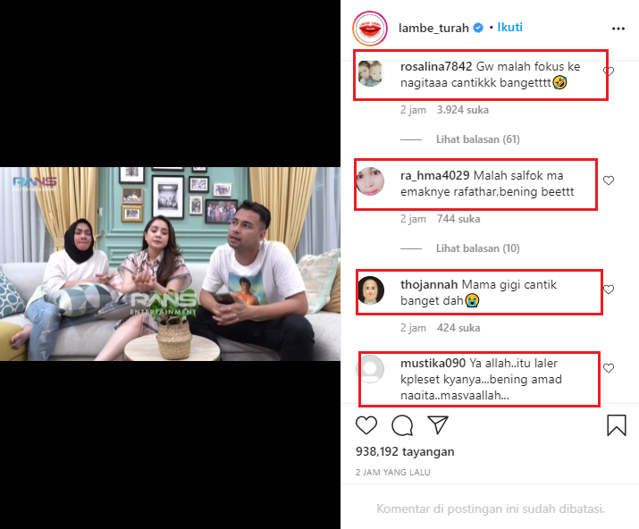 Klarifikasi Nagita Slavina