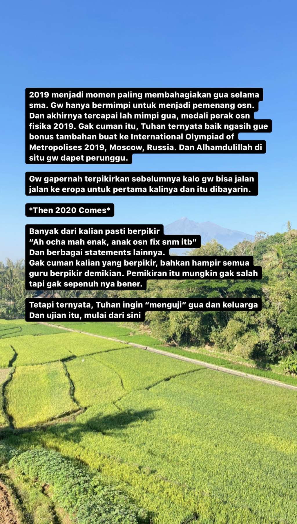 Cerita Juara Olimpiade mengejar mimpinya