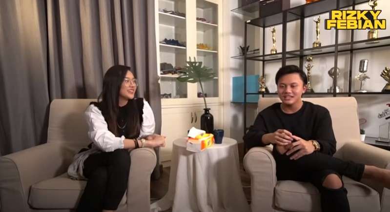 Anya Geraldine dan Rizky Febian