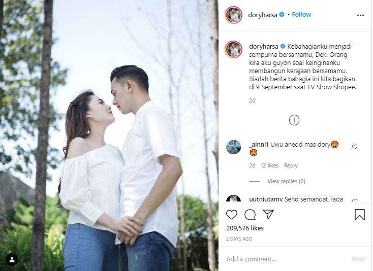 Dory Harsa dan Nella Kharisma