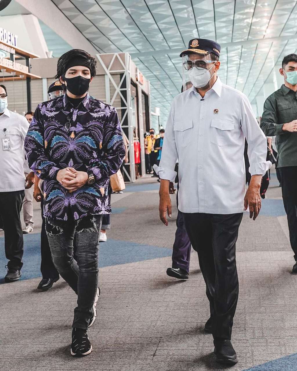 Atta Halilintar dan Menteri Perhubungan