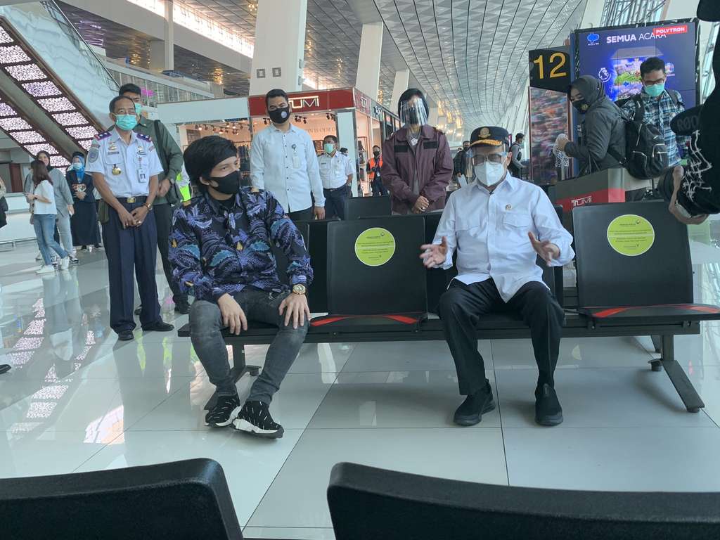 Atta Halilintar dan Menteri Perhubungan