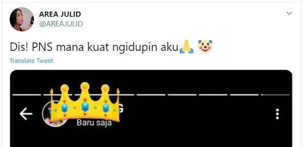 PNS mana kuat biaya hidup aku.
