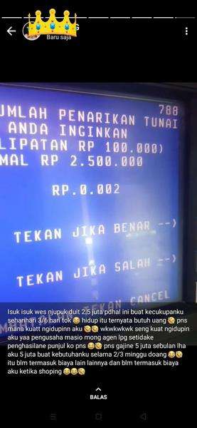 Postingan yang dianggap merendahkan dan pamer itu.