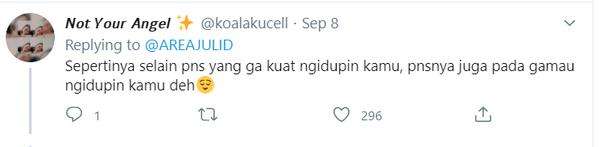 Mana ada PNS yang mau.
