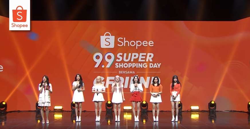Tampil dalam Shopee 9.9 Super Shopping Day, Ini Pesan GFriend buat Para Buddy