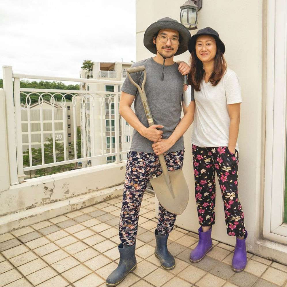 Kebun balkon Kimbab Family