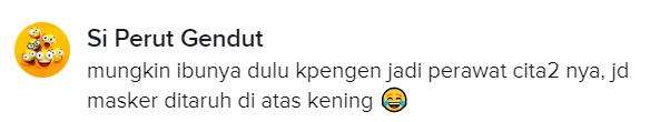 Cita-cita jadi perawat tak kesampaian.