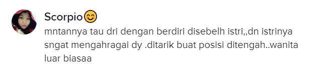 Sama-sama tahu diri.
