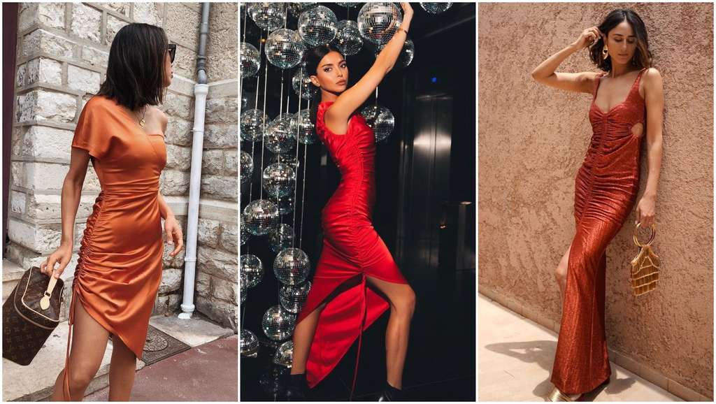 Cinched dress