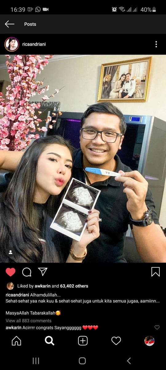 Instagram Rica Andriani