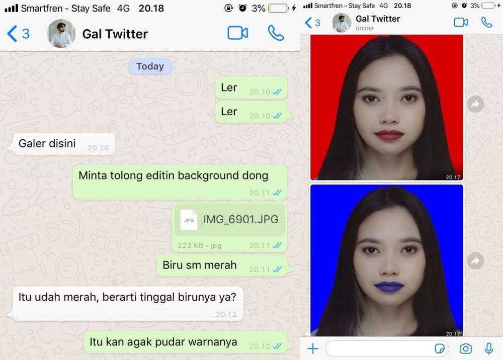 Potret editan kocak netizen