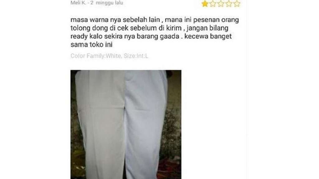 Momen apes belanja online