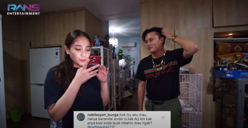 Nagita dan Rizky Febian