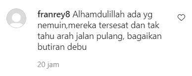 Syukur ada yang menemukan.