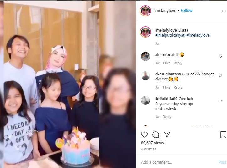 Imel Putri dan Reiner Manopo