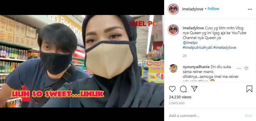 Imel Putri dan Reiner Manopo