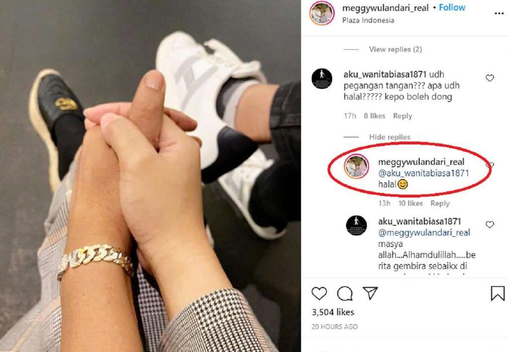 Suami baru Meggy Wulandari