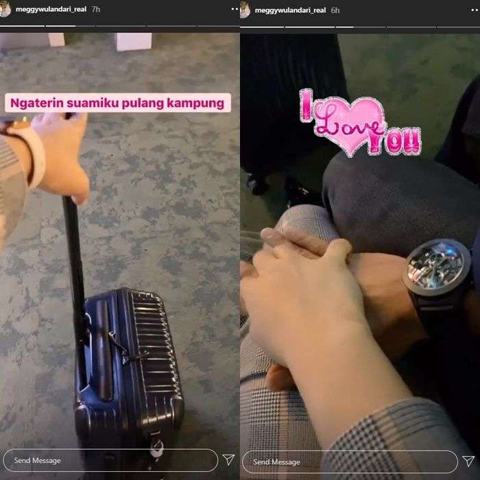 Suami baru Meggy Wulandari