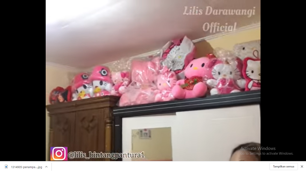 potret kamar tidur Putri d'academy