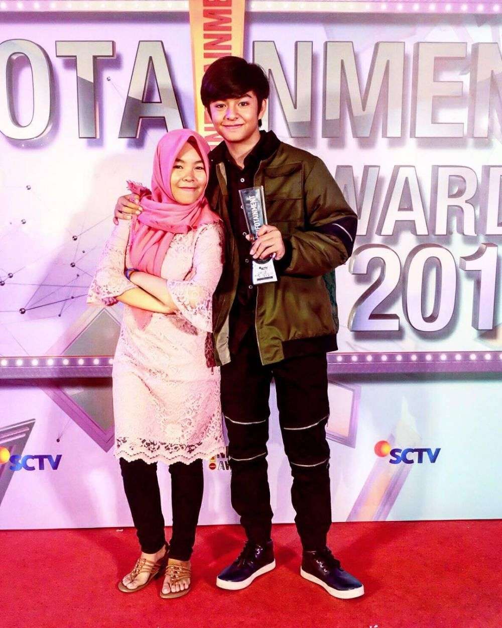 Potret Angga dan sang kakak