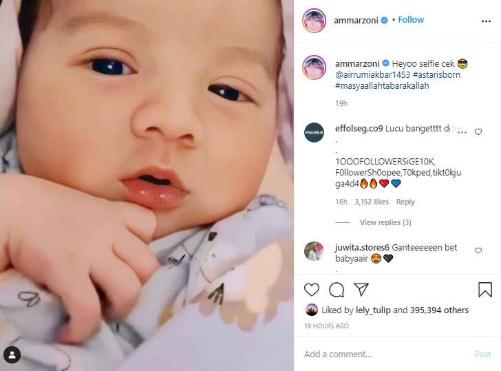 Putra Ammar Zoni dan Irish Bella