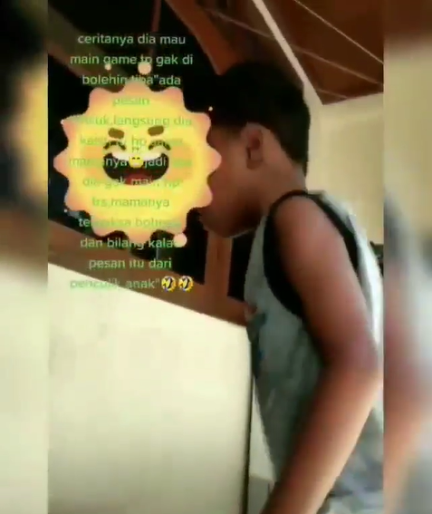 sang anak dibuat panik saat diancam akan diculik karena sering bermain game sang anak dibuat panik saat diancam akan diculik karena sering bermain game