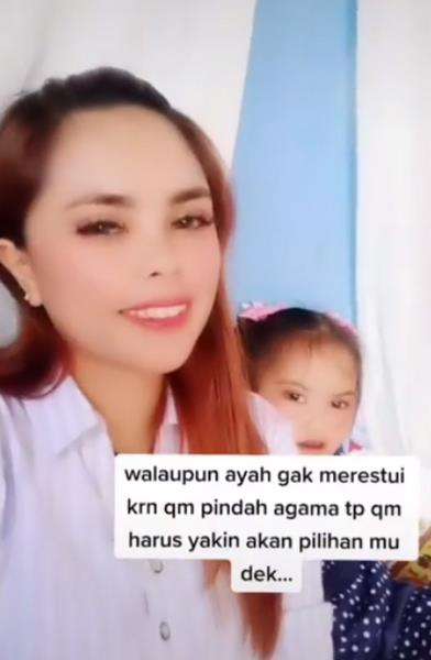 Didoakan istiqomah dengan pilihannya.
