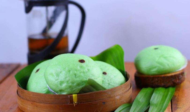 Bakpao pandan