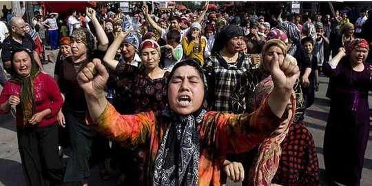 Ilustrasi Muslim Uighur