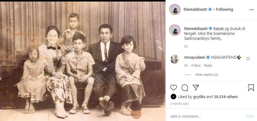 Keluarga Dian Sastrowardoyo