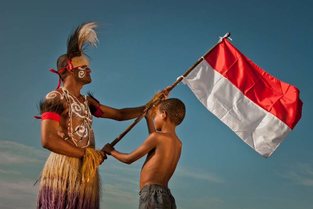 Ilustrasi Masyarakat Papua