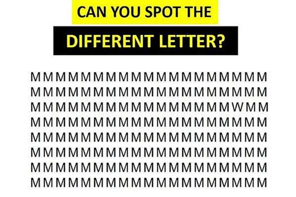 Bisa temukan huruf M terbalik atau W?