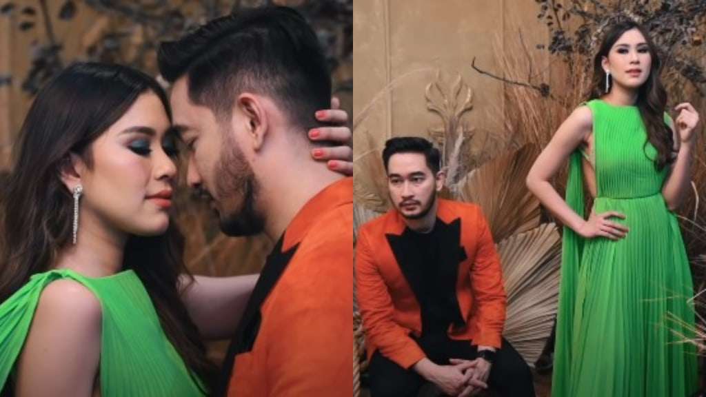 Syahnaz dengan outfit 4 Miliar