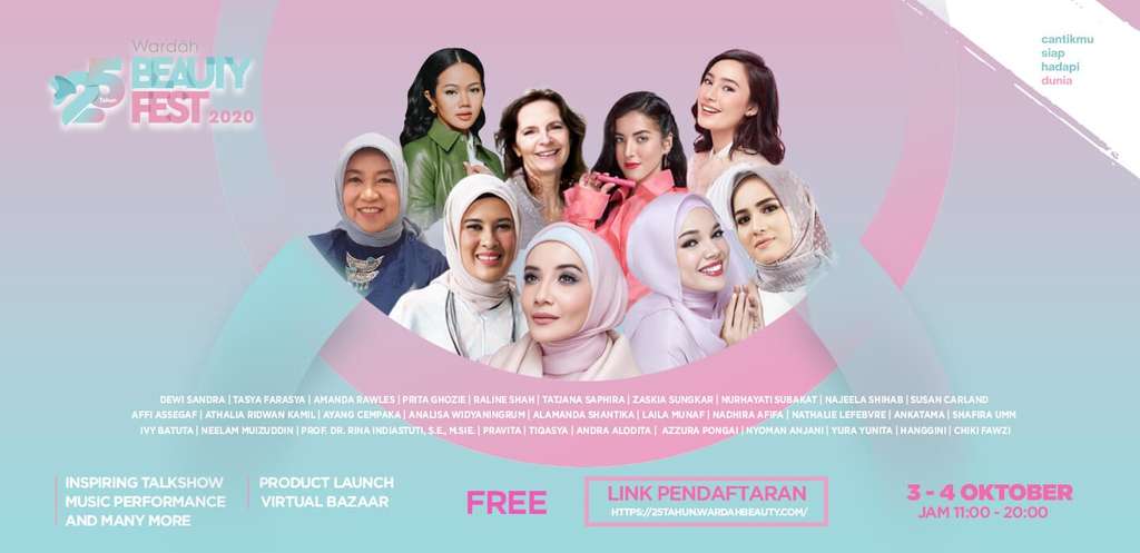 Wardah Beauty Fest 2020 Segera Digelar, Yuk Intip Bocoran Kemeriahannya!