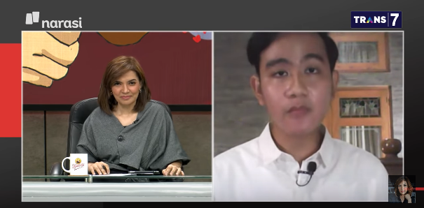Najwa Shihab & Gibran Rakabuming