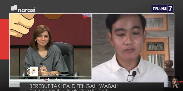 Najwa Shihab & Gibran Rakabuming