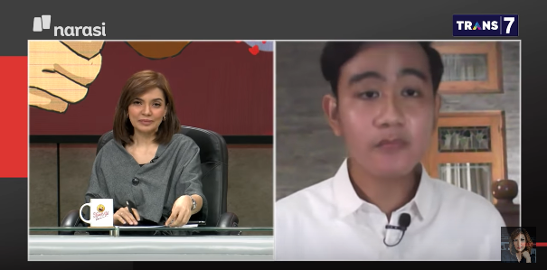 Najwa Shihab & Gibran Rakabuming