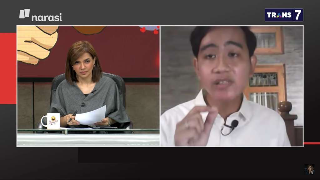 Najwa Shihab & Gibran Rakabuming